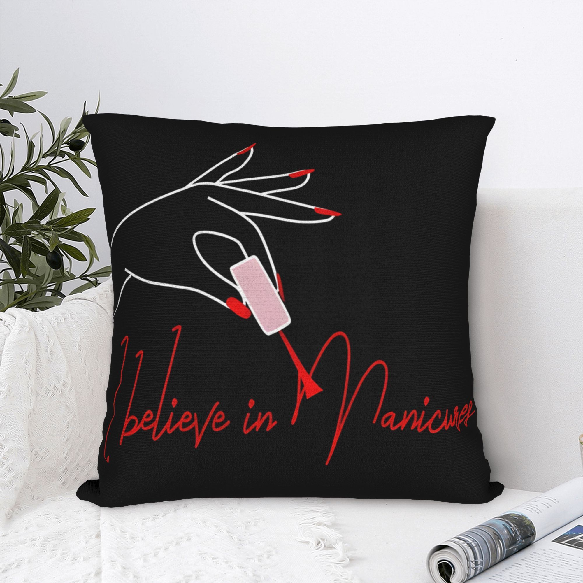 Nail Art Quotes Funny - Забавная наволочка для маникюра с цитатой