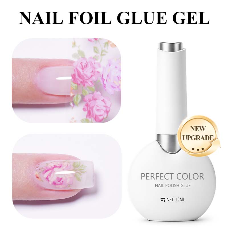 Nail Foil Transfer - Клей-гель для фольги PERFECT COLOR 12