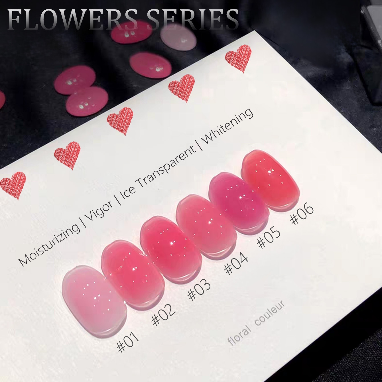 Nail Art Cat Eye Pink - 1 шт. TC Летний популярный увлажняющий