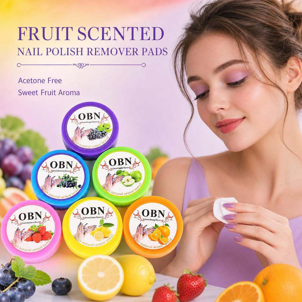 Nail Art Remove - Салфетки для снятия лака с ароматом
