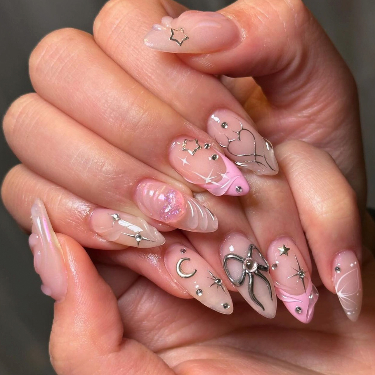 24 шт., наборы накладных ногте – обзор и цена Nail Art Valentine