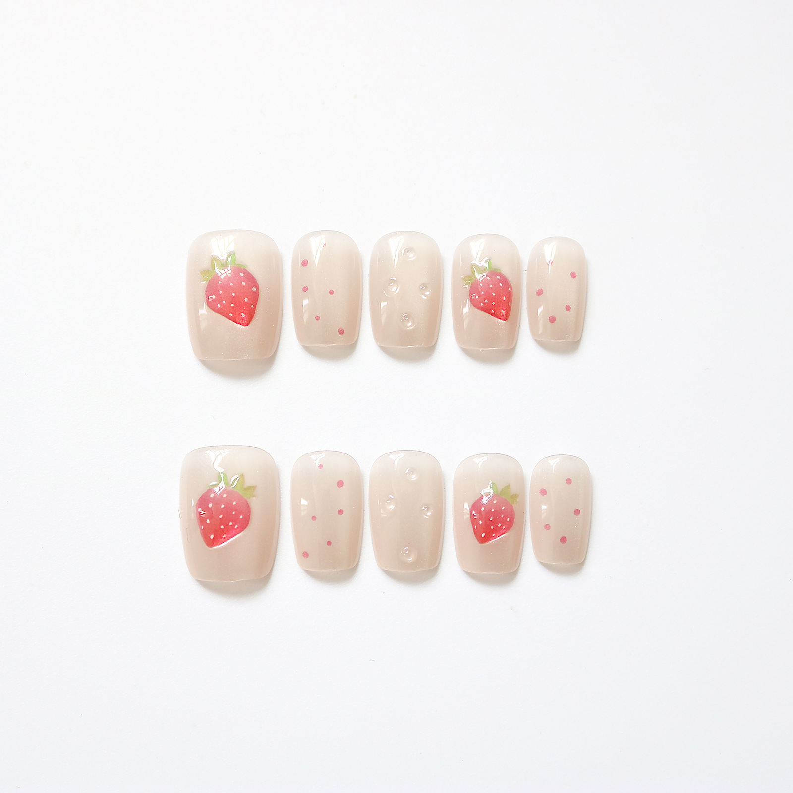 10 шт., короткие квадратные на – обзор и цена Nail Art Fake