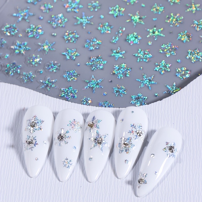 5 шт. рождественские наклейки  – обзор и цена Nail Art Xmas Design
