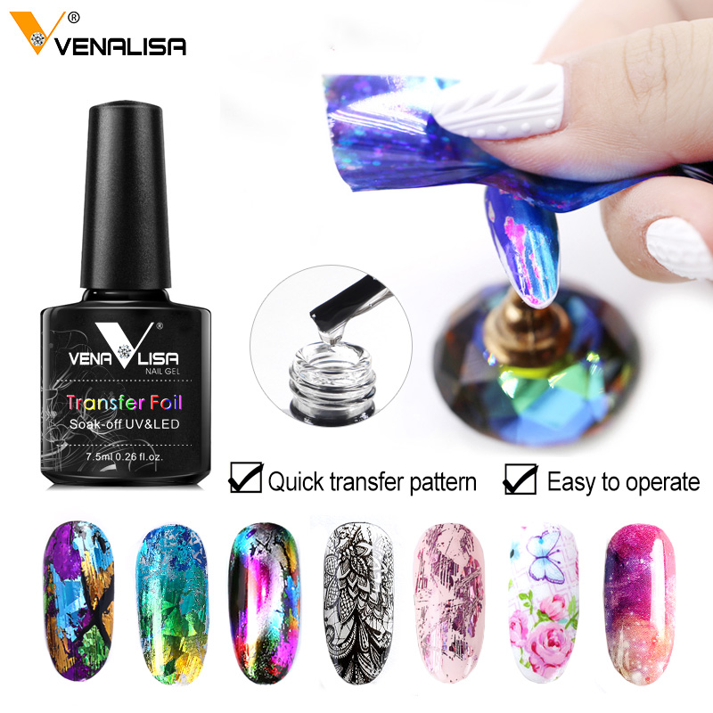 Venalisa 7,5 мл переносная фол – обзор и цена Nail Foil Transfer