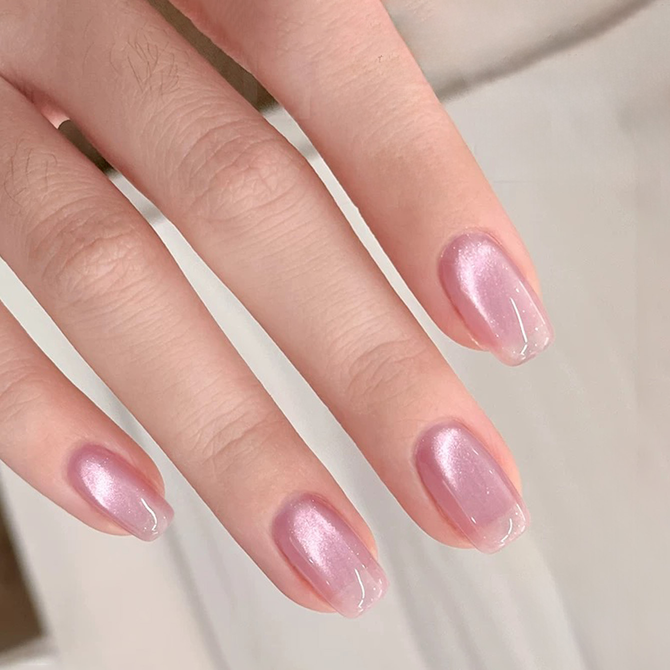 SHAKA 1 шт. Розово-красный гел – обзор и цена Nail Art Cat Eye Pink