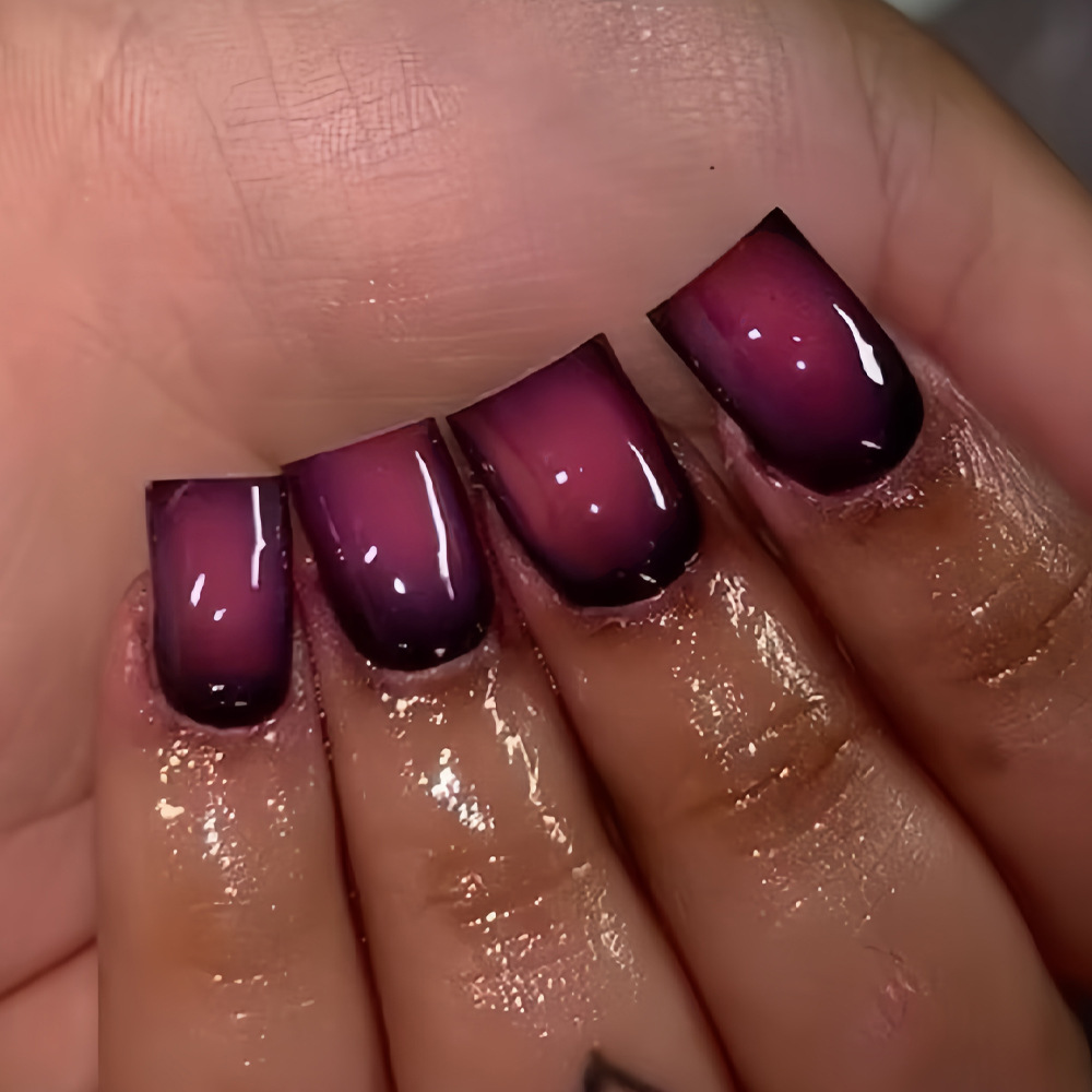 Короткие квадратные накладные  – обзор и цена Nail Art Fake
