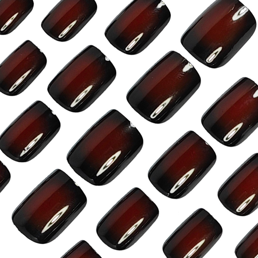 Короткие квадратные накладные  – обзор и цена Nail Art Fake