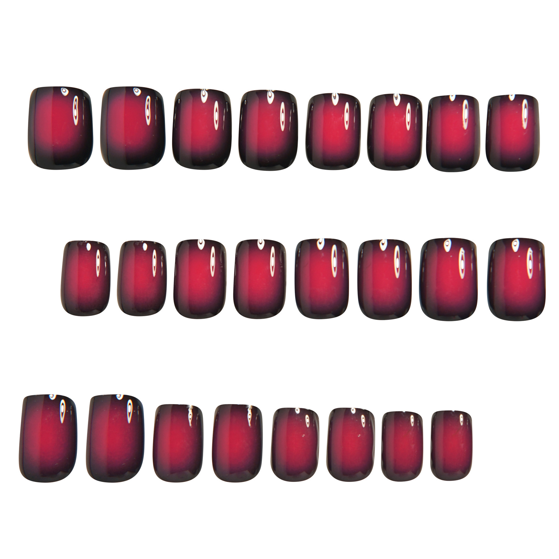 Короткие квадратные накладные  – обзор и цена Nail Art Fake