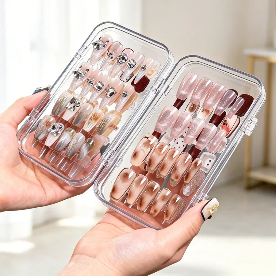 Прозрачный складной органайзер – обзор и цена Nail Art Navy