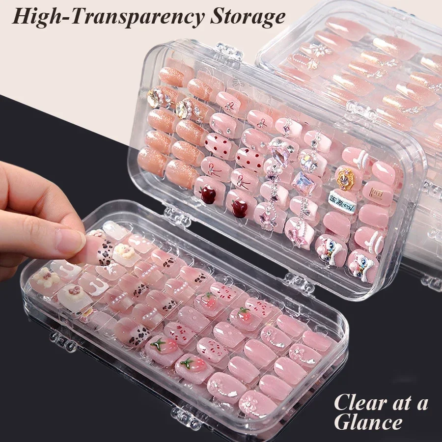 Прозрачный складной органайзер – обзор и цена Nail Art Navy