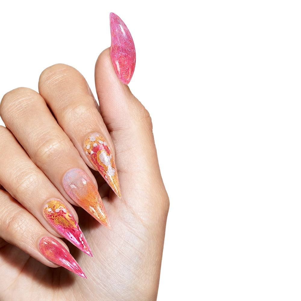 Фантазийные накладные ногти «С – обзор и цена Nail Art Fake