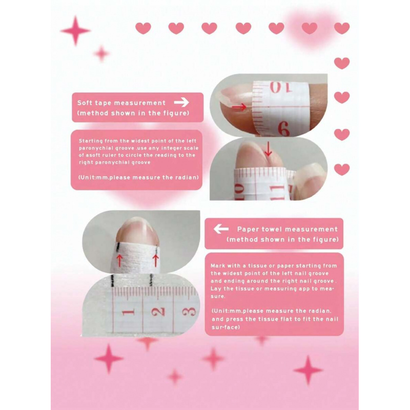 10 шт. розовых накладных ногте – обзор и цена Nail Art Cat Eye Pink