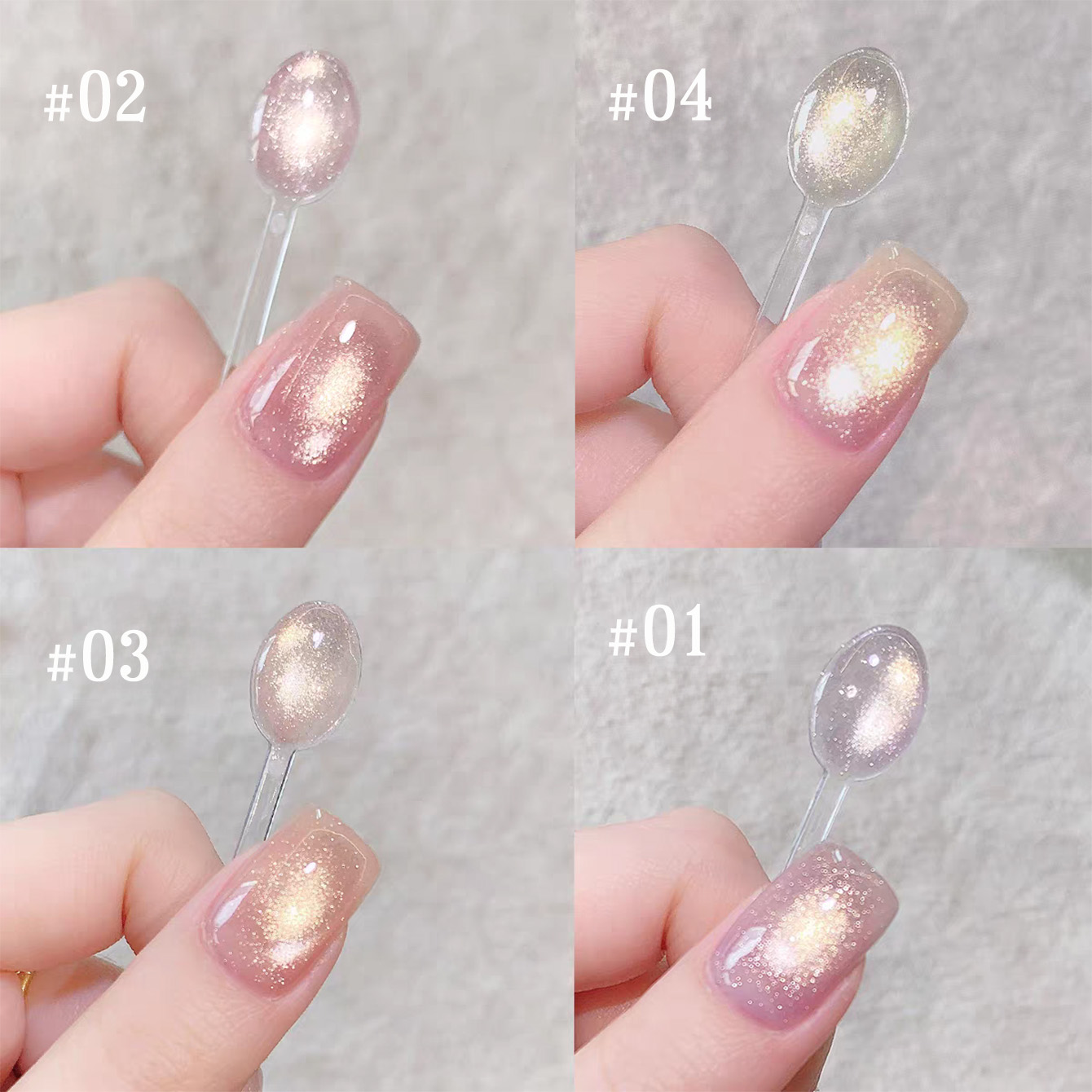 1 шт. TC Розовый золотой гель- – обзор и цена Nail Art Cat Eye Pink